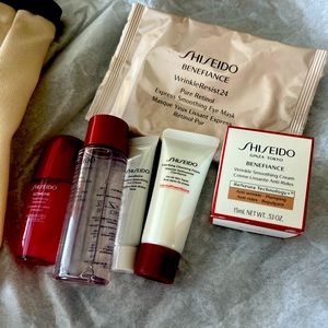 Shiseido travel size products
